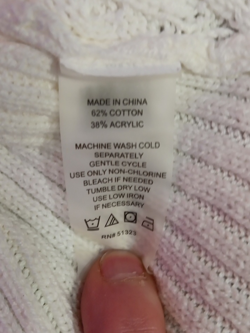 Soft Cream Color Cable-Knit Women's Sweater - Lightweight Cotton Blend
